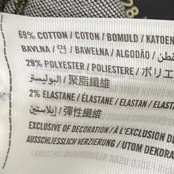 NWT ABERCROMBIE Simone Green High-Rise Ankle‎ Jeans - Picture 12 of 14